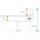 Imperiaal Zwart aluminium Volkswagen Crafter 2022+