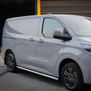 Sidebars RVS zilver Ford Transit Custom 2023+