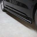 Side bars Black stainless steel Hyundai Staria 2022+