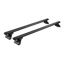 Black Aluminum Roof Bars Ford Transit Custom 2023+