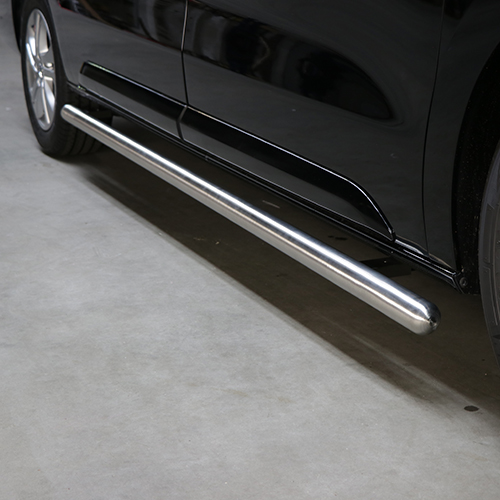 Side bars Stainless steel silver Fiat Doblo 2010 - 2022