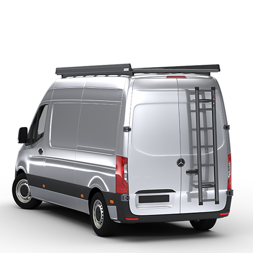 Dachgepäckträger Schwarz Aluminium Mercedes Sprinter 2018+